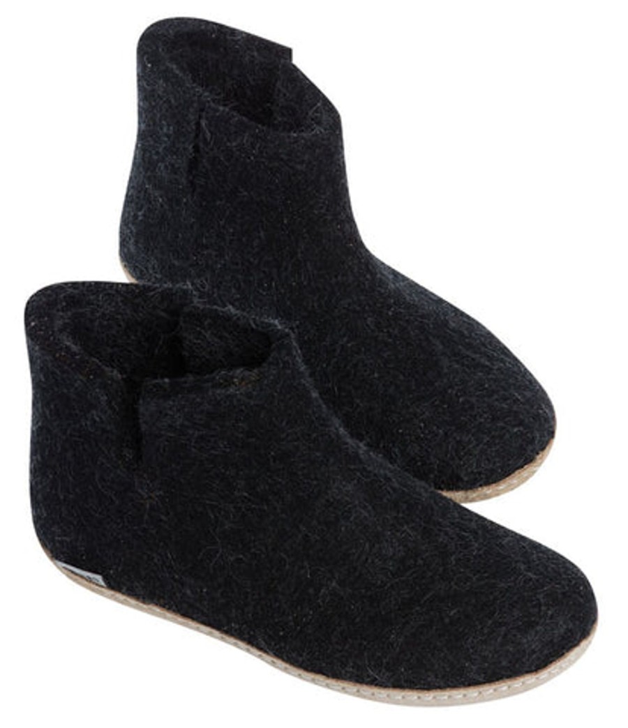 Women Glerups Slippers | Glerup Boot-Charcoal