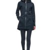 Women Indyeva Jackets | Kisa Ii Long Rain Jacket-Black