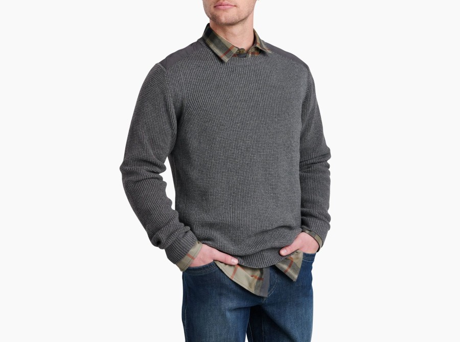 Men Kuhl Jackets | M'S Evader Sweater-Graphite