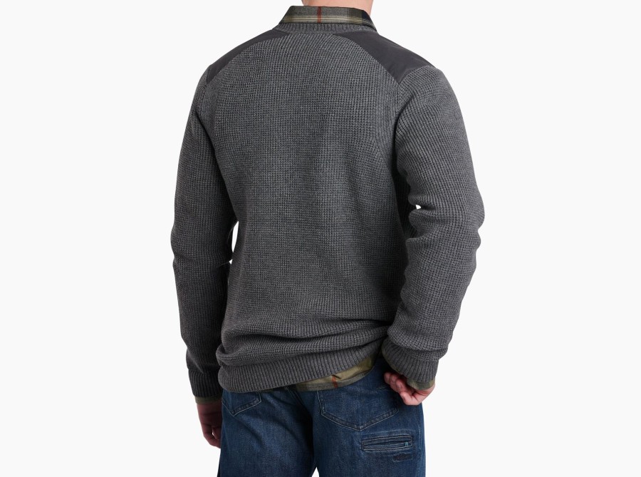 Men Kuhl Jackets | M'S Evader Sweater-Graphite