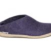 Men Glerups Slippers | Glerup Slipper-Purple