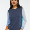 Women Zaket & Plover Sweaters | W'S Colour Block Sweater-Denim