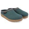 Women Haflinger Slippers | Haflinger Gz- Pine Green