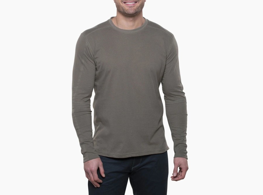 Men Kuhl Shirts | M'S Bravado Long Sleeve-Olive