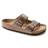 Women Birkenstock Sandals | Arizona Oiled Leather-Tabacco Brown