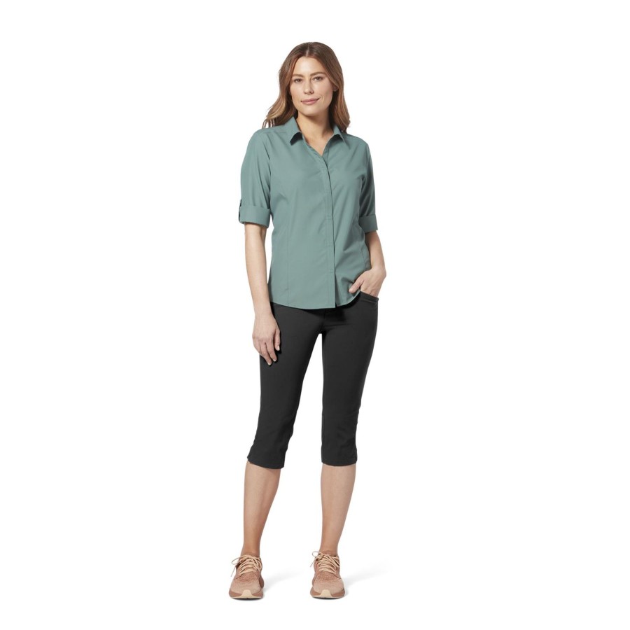 Women Royal Robbins Pants | W'S Jammer Ii Capri-Black