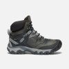 Men Keen Shoes | M'S Ridge Flex Mid Waterproof-Magnet Black