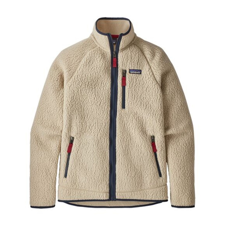 Men Patagonia Sweaters | M'S Retro Pile Fleece Jacket -El Cap Khaki