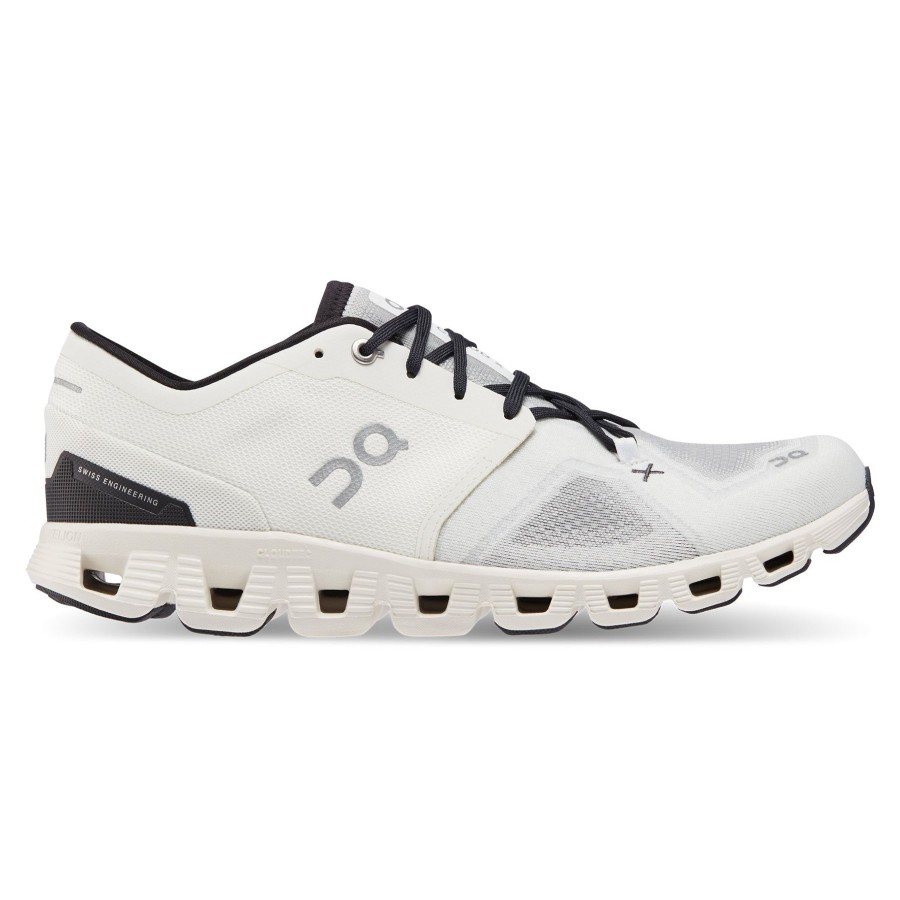 Men ON Running Shoes | M'S Cloud X3 -Ivory Black