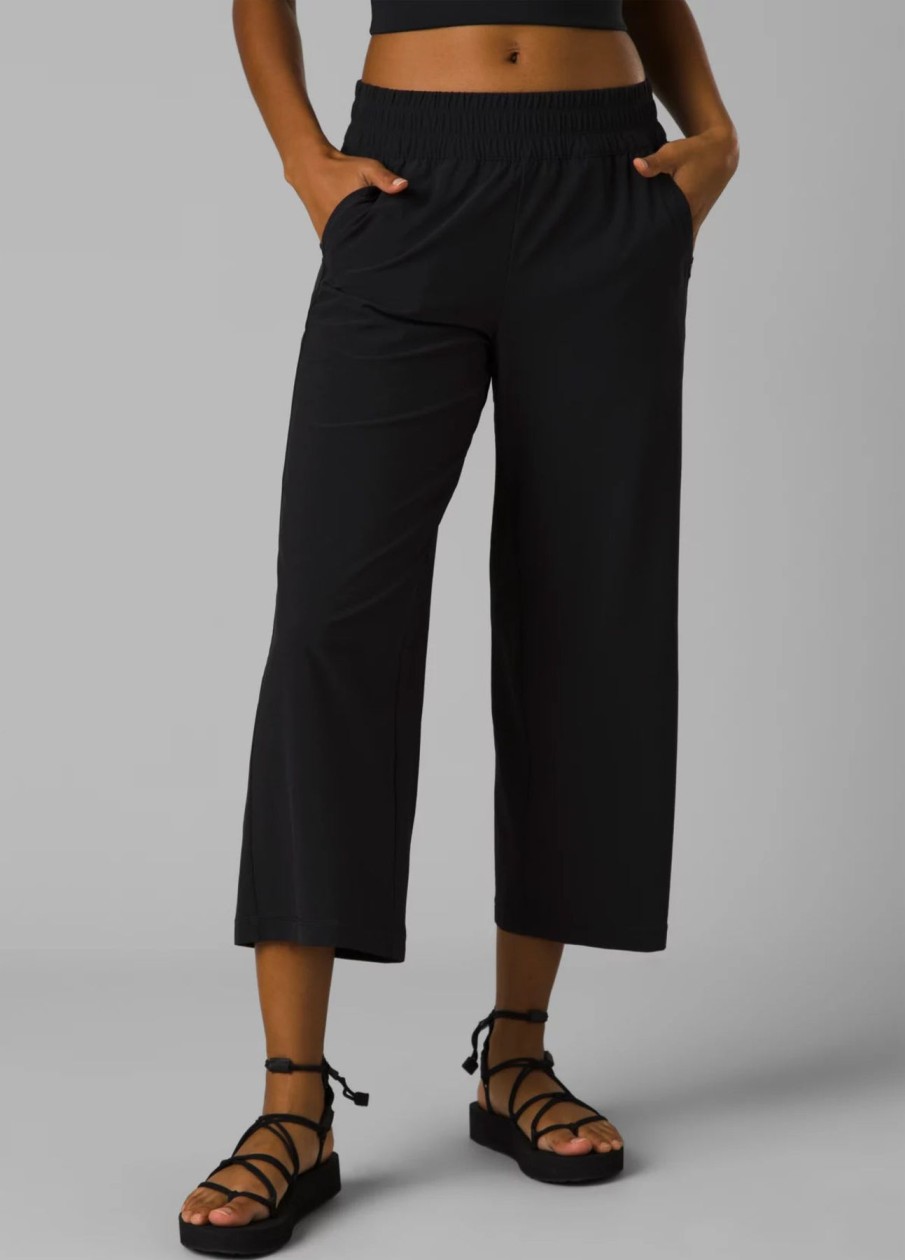 Women PrAna Pants | W'S Railay Wide Leg Pant- Black