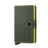 Women Secrid Wallets | Miniwallet-Matte Green & Lime