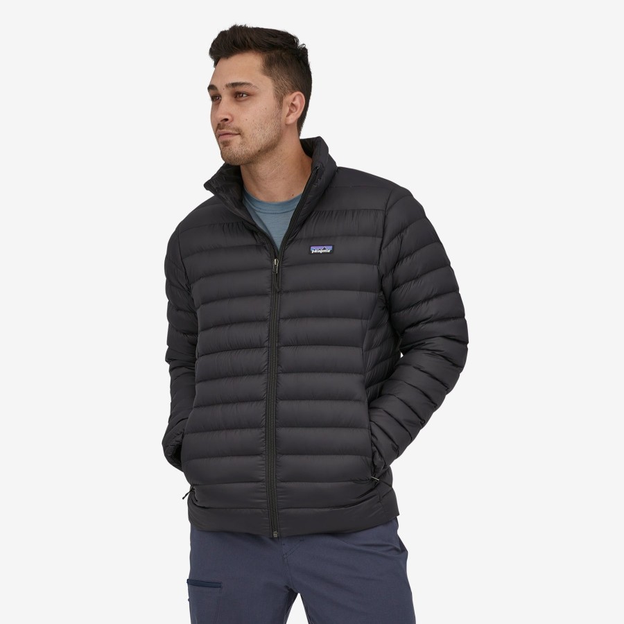 Men Patagonia Jackets | M'S Down Sweater-Black