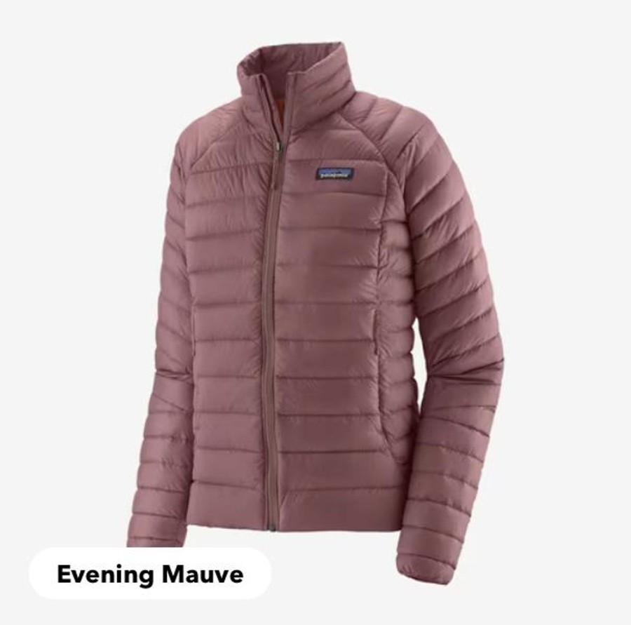 Women Patagonia Jackets | W'S Down Sweater Jacket-Evening Mauve