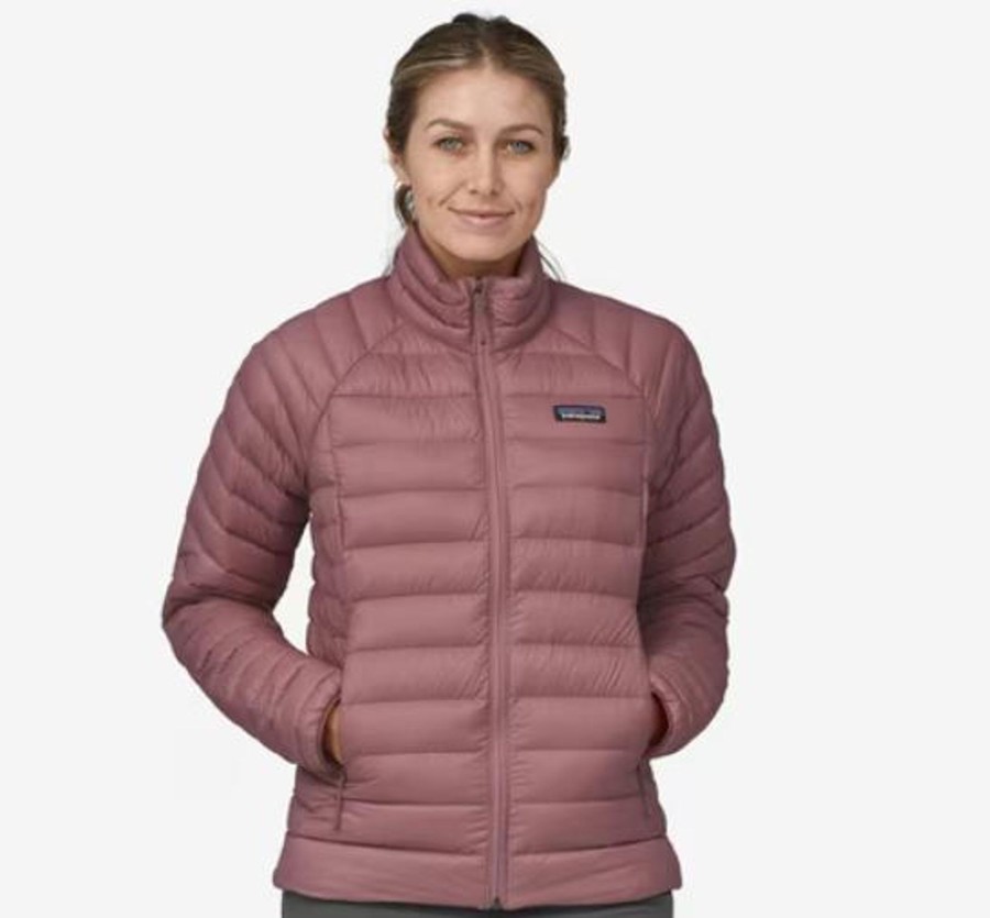 Women Patagonia Jackets | W'S Down Sweater Jacket-Evening Mauve