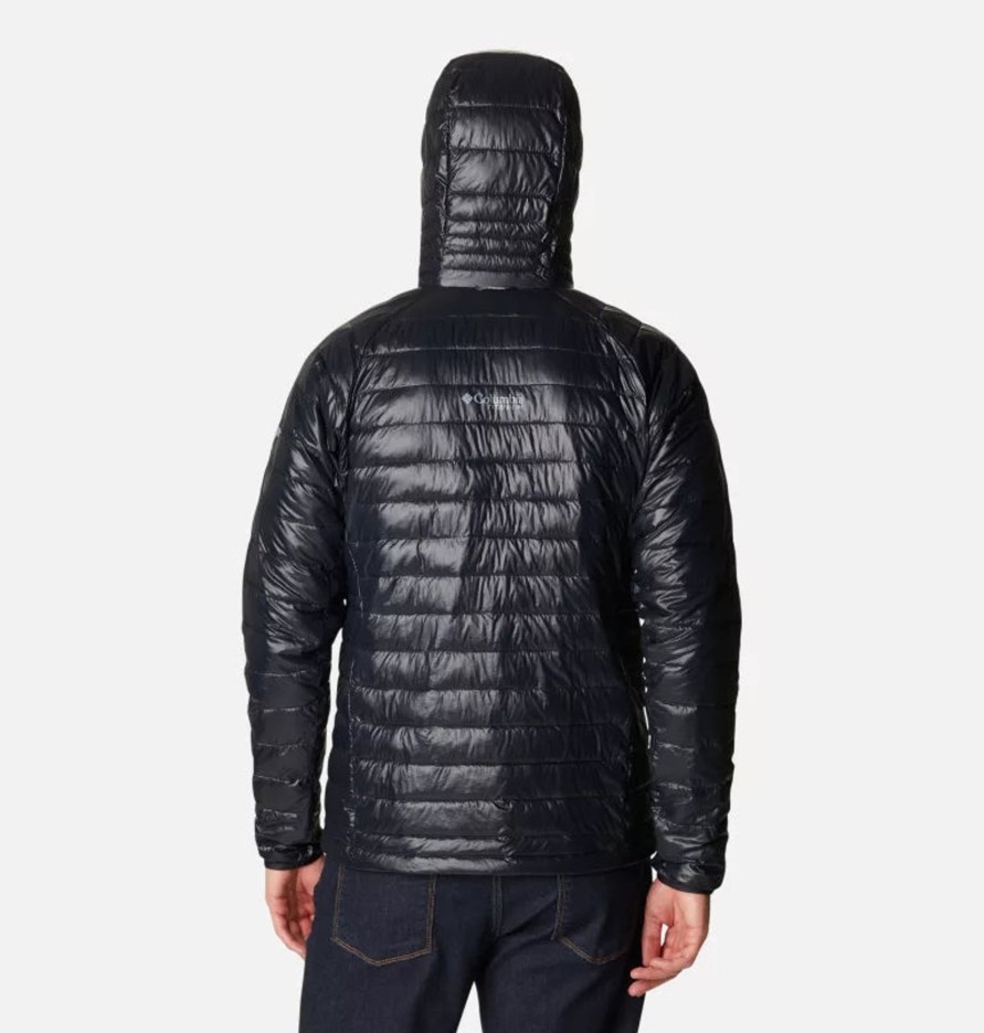 Men Columbia Parkas | M'S Platinum Peak Hooded Jacket-Black