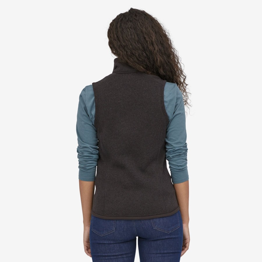 Women Patagonia Sweaters | W'S Better Sweater Vest- Black