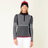 Women Krimson and Klover Sweaters | W'S Pow Zip Sweater-Black