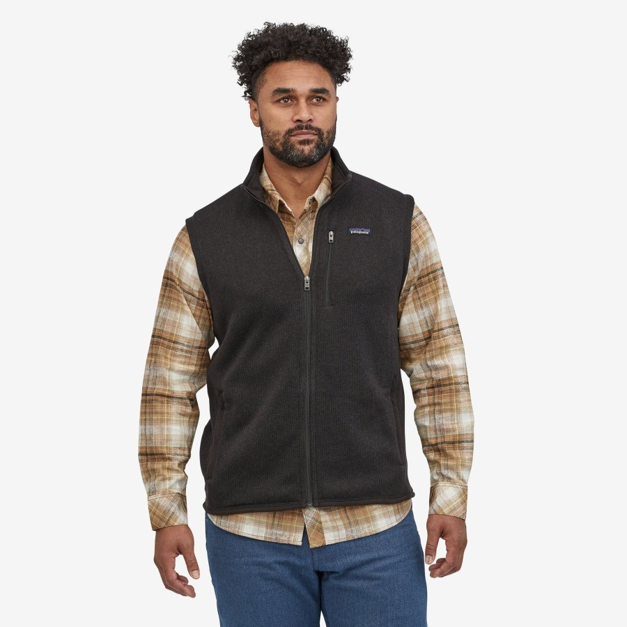 Men Patagonia Sweaters | M'S Better Sweater Vest- Black