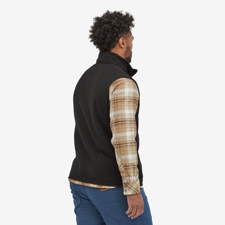 Men Patagonia Sweaters | M'S Better Sweater Vest- Black