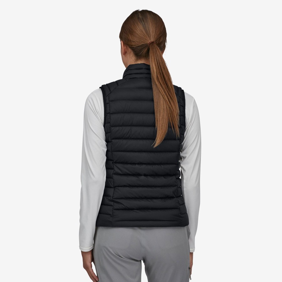 Women Patagonia Jackets | W'S Down Sweater Vest-Black