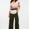 Women Zaket & Plover Sweaters | W'S Chunky Cotton V Neck Sweater-White