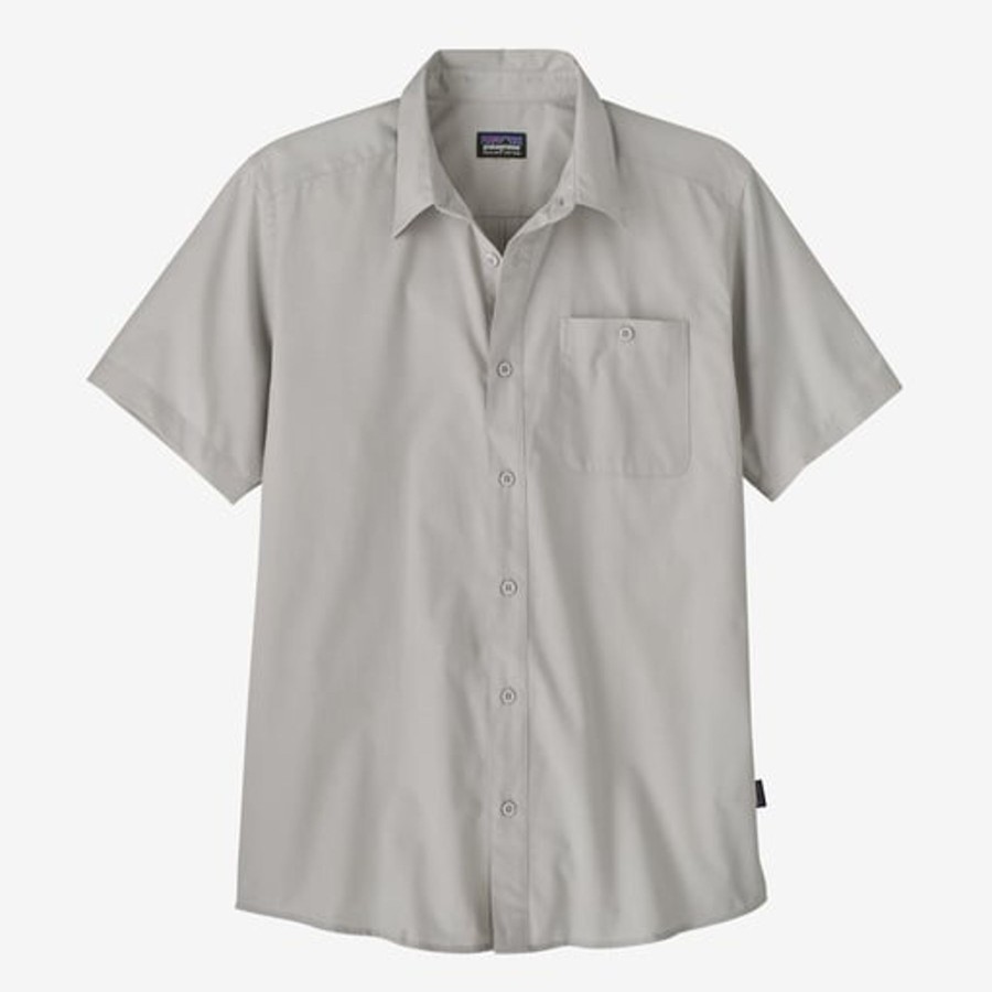 Men Patagonia Shirts | M'S Go To Shirt-Chambray Tailored Grey