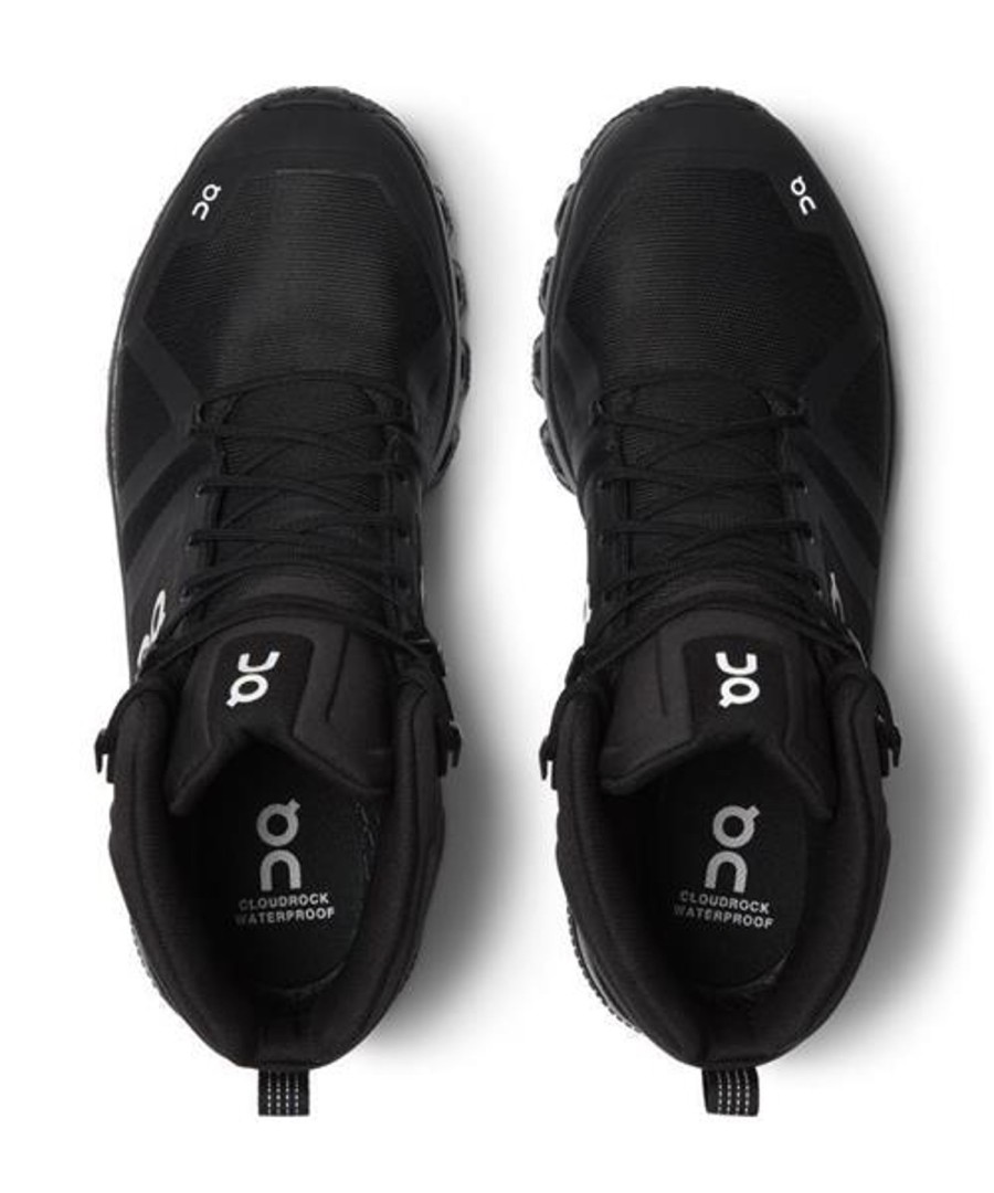 Men ON Running Shoes | M'S Cloudrock Waterproof-Black