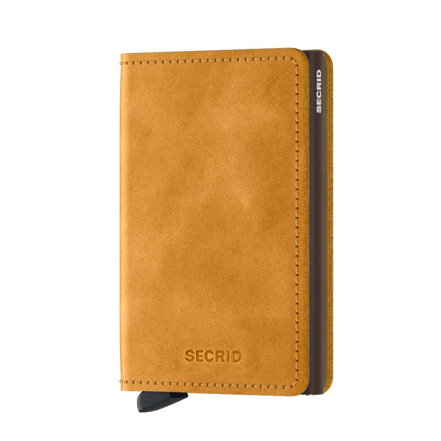 Women Secrid Wallets | Slimwallet-Vintage Ochre