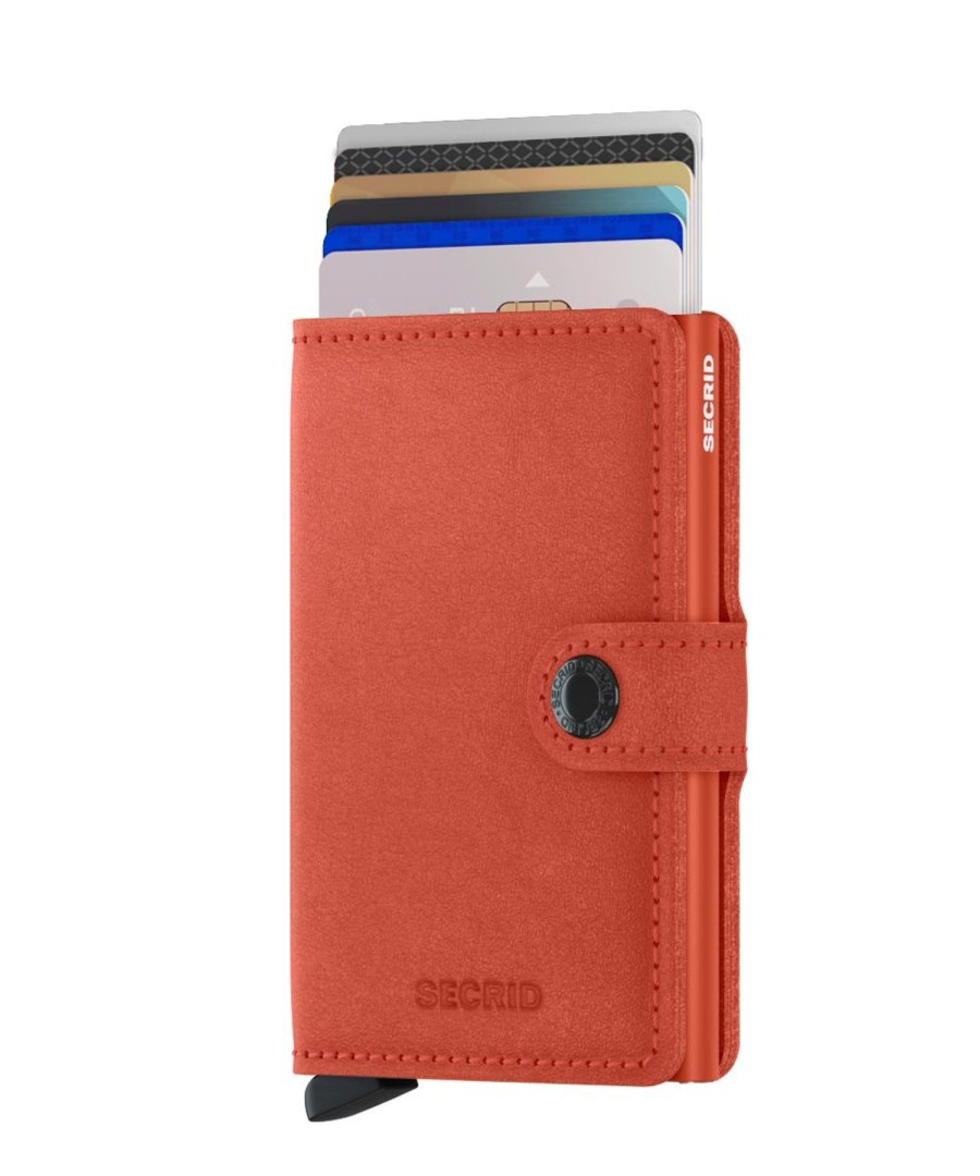 Women Secrid Wallets | Miniwallet-Original Orange