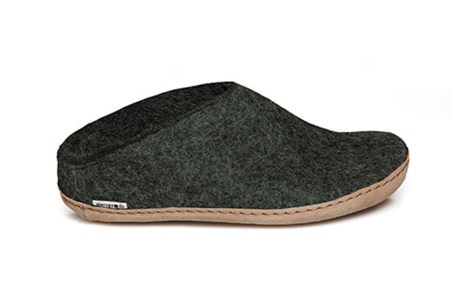 Women Glerups Slippers | Glerup Slipper-Forest