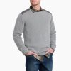 Men Kuhl Jackets | M'S Evader Sweater-Cloud Gray