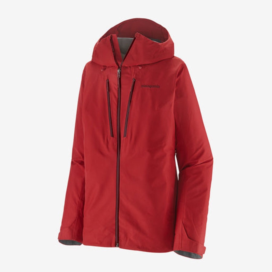 Women Patagonia Jackets | W'S Triolet Jacket-Touring Red