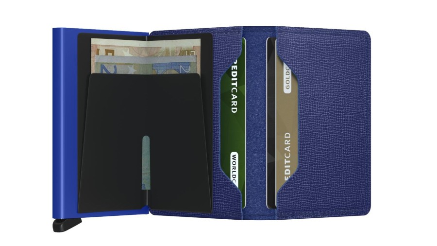 Women Secrid Wallets | Slimwallet-Crisple Cobalt