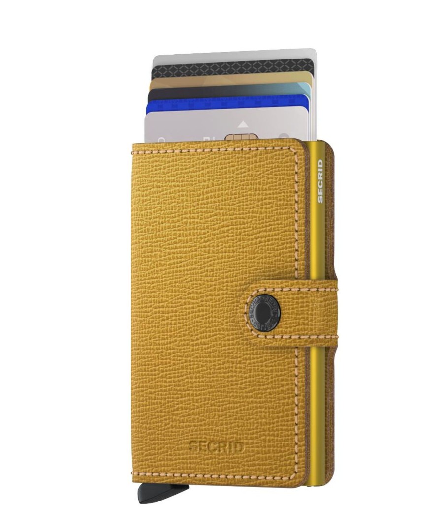 Women Secrid Wallets | Miniwallet-Crisple Ochre