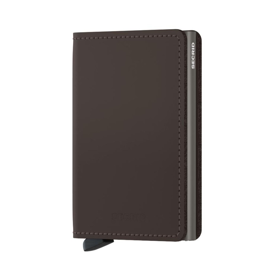 Women Secrid Wallets | Slimwallet-Matte Truffle