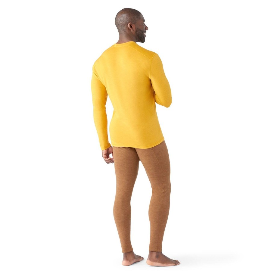 Men Smartwool | M'S Merino Classic Baselayer Crew-Honey Gold