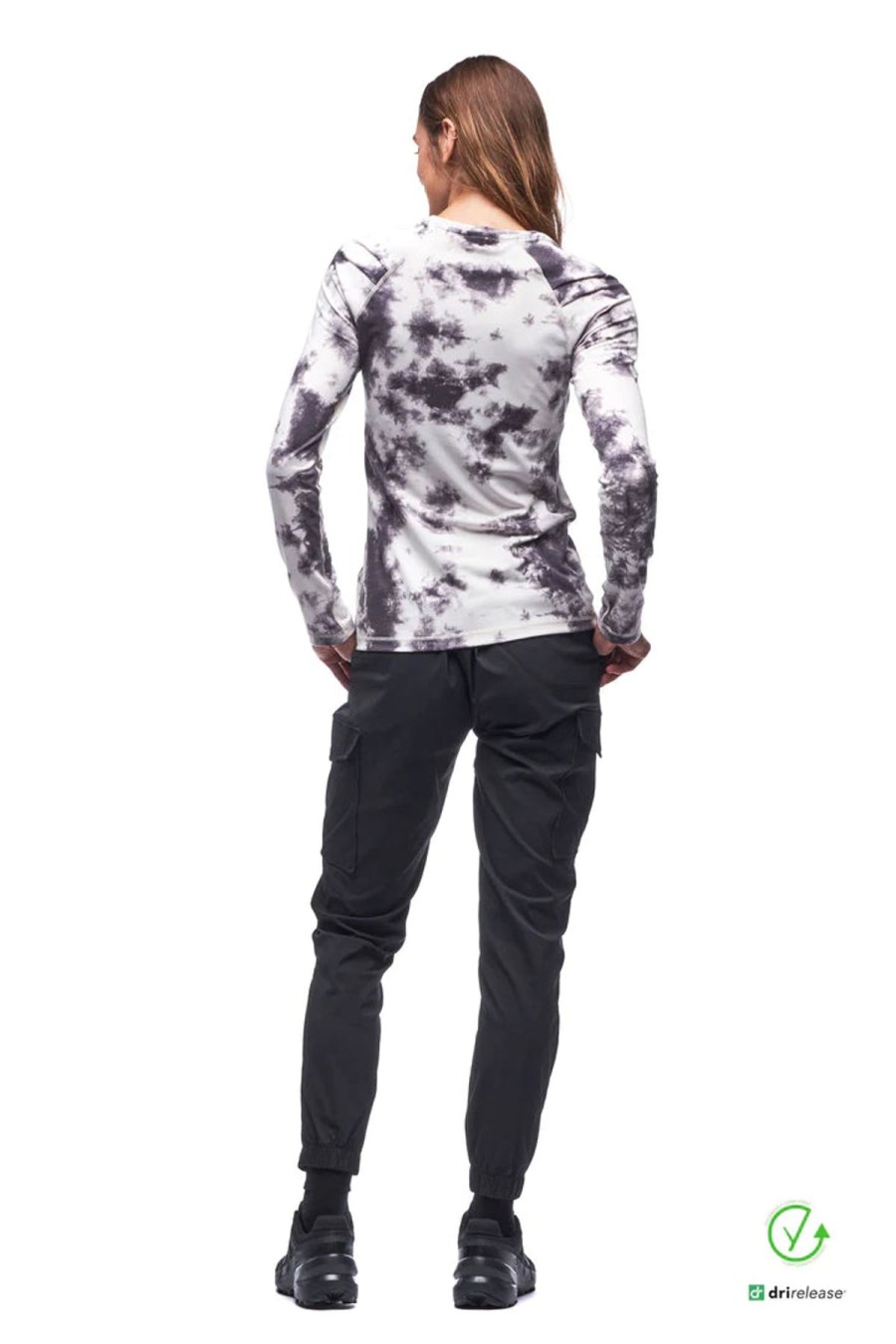 Women Indyeva Shirts | Koro Long Sleeve-Winter Cloud Tie Dye