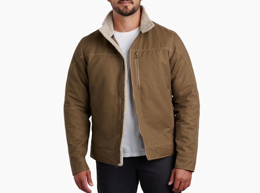 Men Kuhl Jackets | M'S Burr Insulated Jacket- Khaki