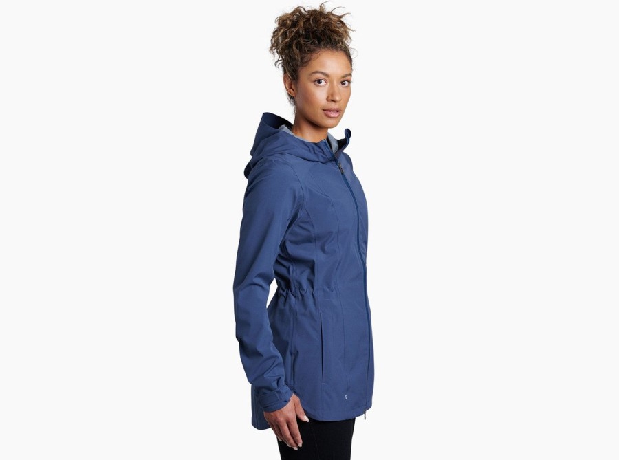 Women Kuhl Jackets | W'S Stretch Voyagr-Slate Blue