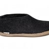 Women Glerups Slippers | Glerup Shoe-Charcoal