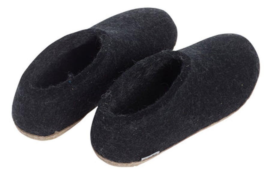 Women Glerups Slippers | Glerup Shoe-Charcoal