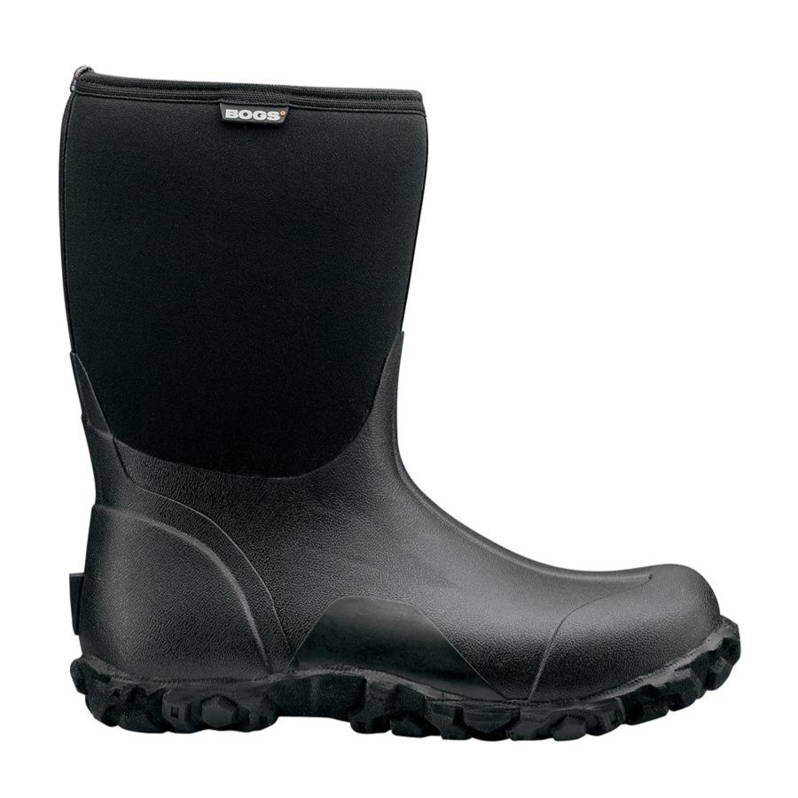 Men BOGS Boots | M'S Classic Mid- Black