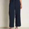 Women Toad and Co. Pants | W'S Sunkissed Wide Leg Pant- Black