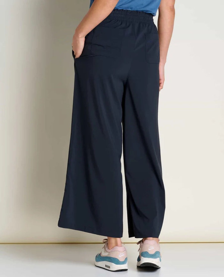 Women Toad and Co. Pants | W'S Sunkissed Wide Leg Pant- Black