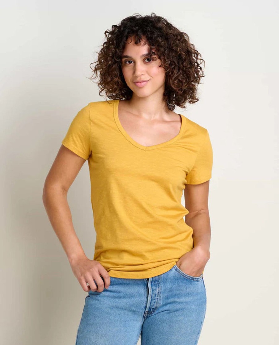 Women Toad&Co Shirts | Marley Short Sleeve Tee- Acorn