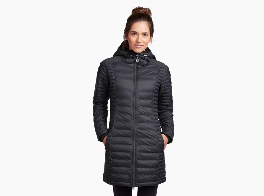 Women Kuhl Jackets | W'S Spyfire Parka-Blackout