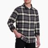 Men Kuhl Sweaters | M'S Law Flannel-Black Sand