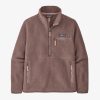 Women Patagonia Jackets | W'S Retro Pile Fleece Marsupial-Dusky Brown