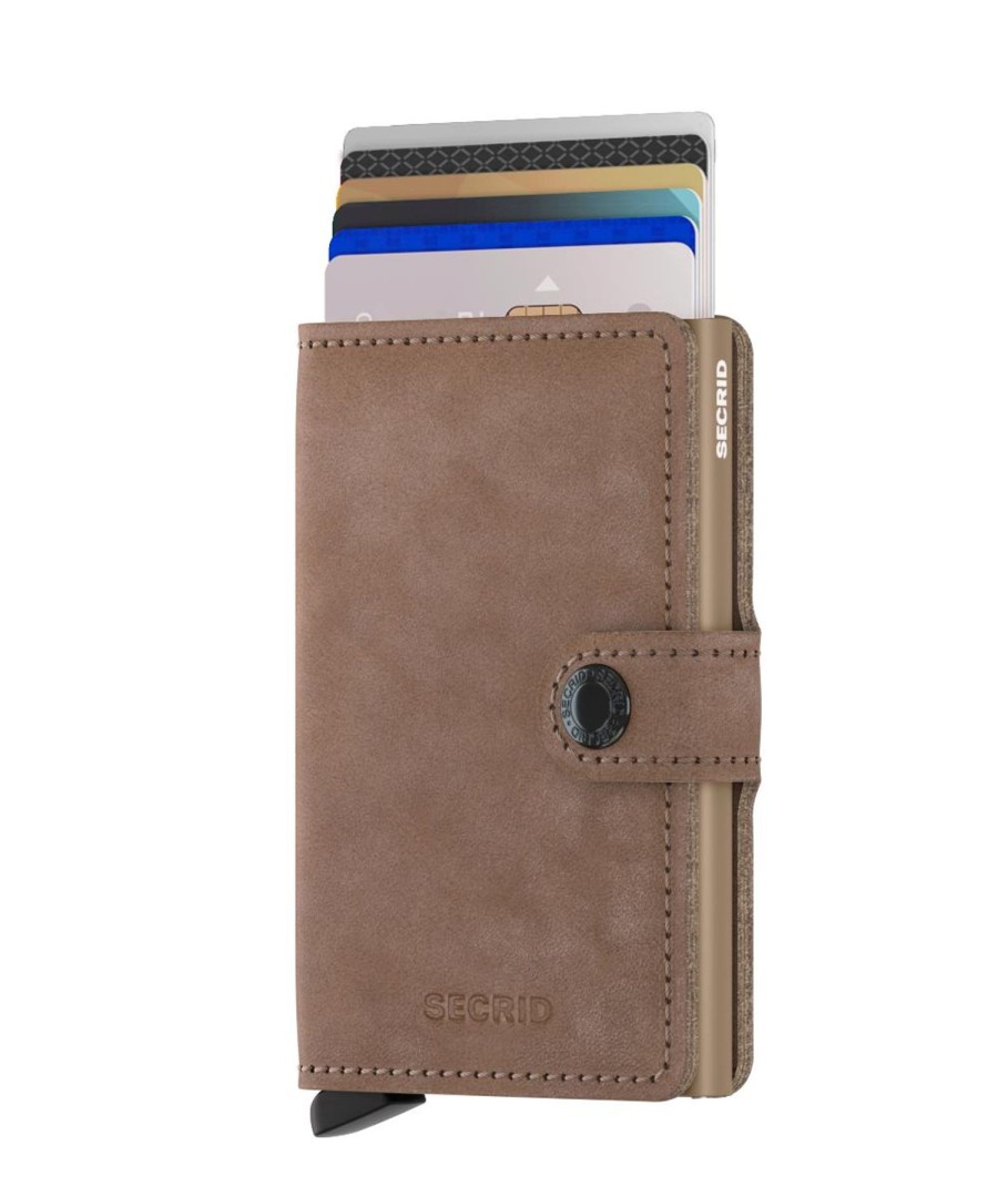 Women Secrid Wallets | Miniwallet-Vintage Taupe