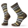 Women Smartwool Socks | W'S Everyday Margarita Crew Sock-Taupe